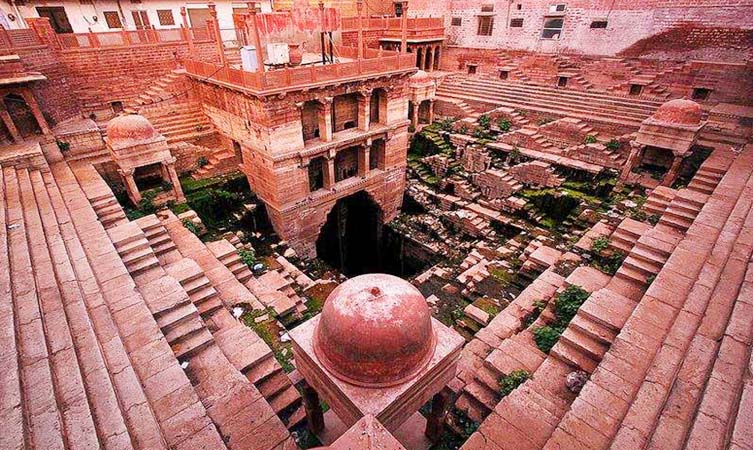 Toorji Ka Jhalra Stepwell in Jodhpur, Rajasthan